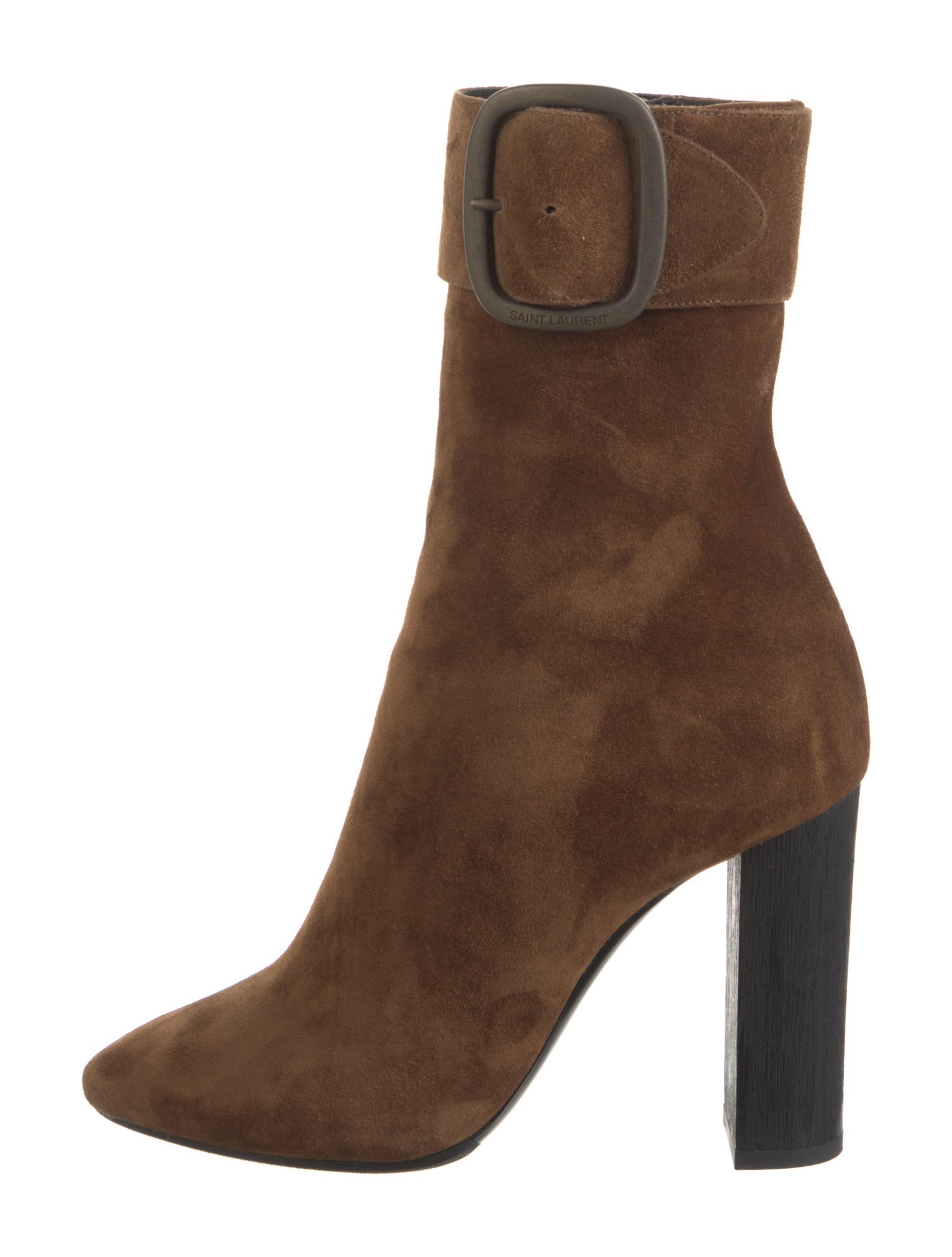 Saint Laurent Suede Sock Boots